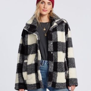 Billabong Cozy Days Sherpa Fleece Jacket